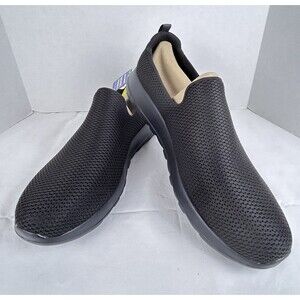 New Skechers GO WALK MAX Men’s Size 13 Athletic Air Mesh Slip-on Black Washable